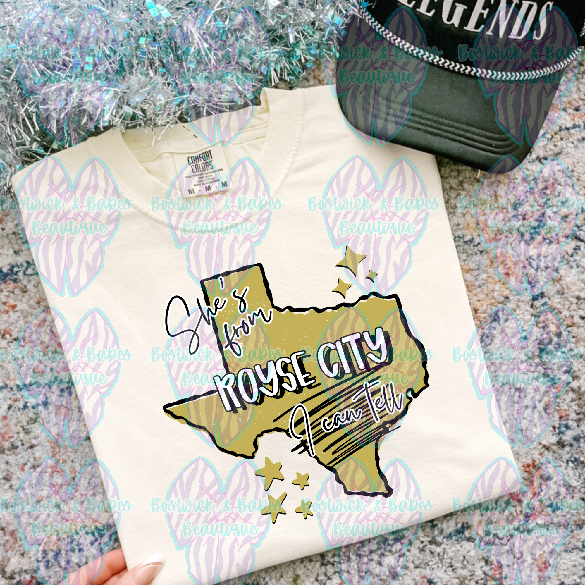 She’s From Royse City I Can Tell Adult Tee