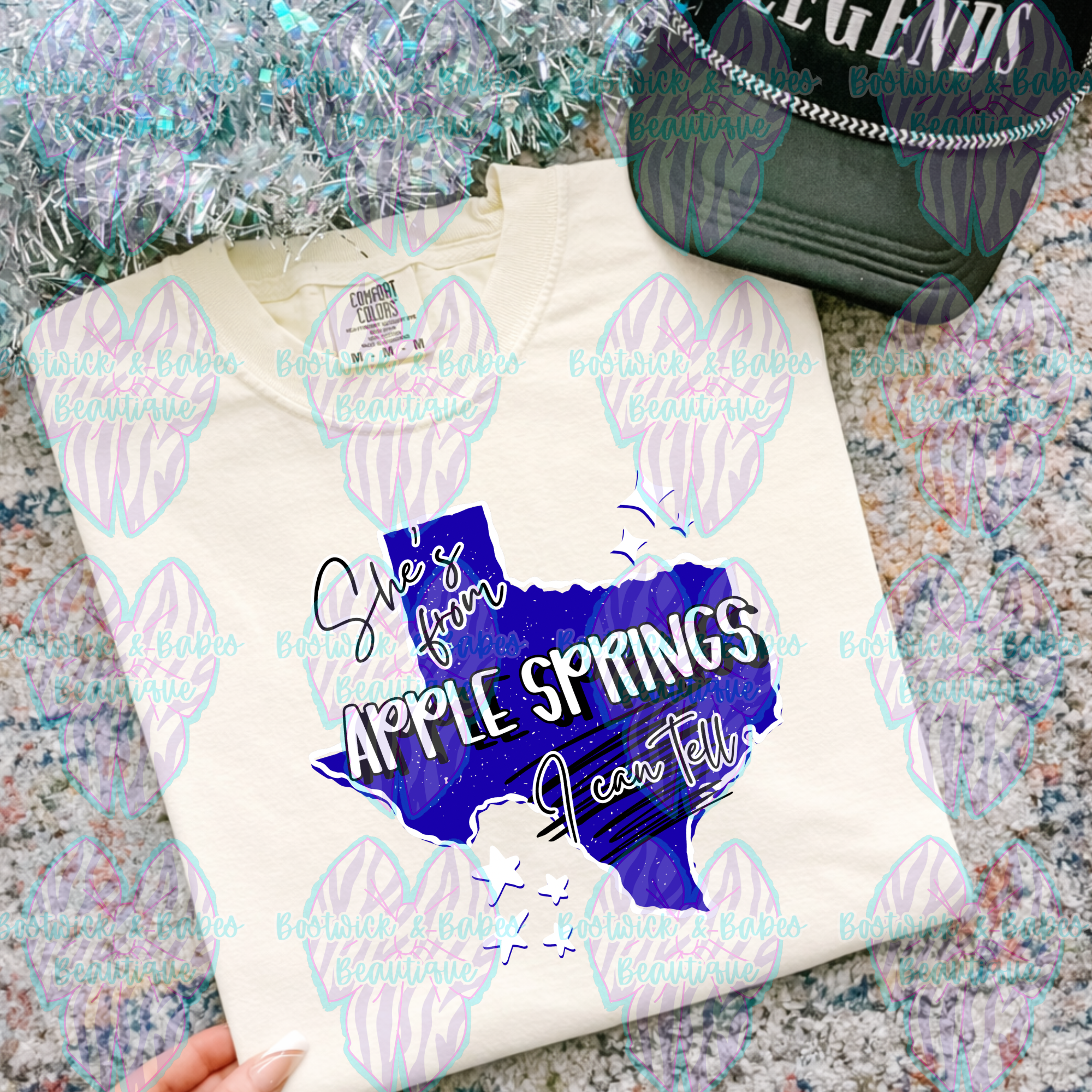 She’s From Apple Springs I Can Tell Adult Tee