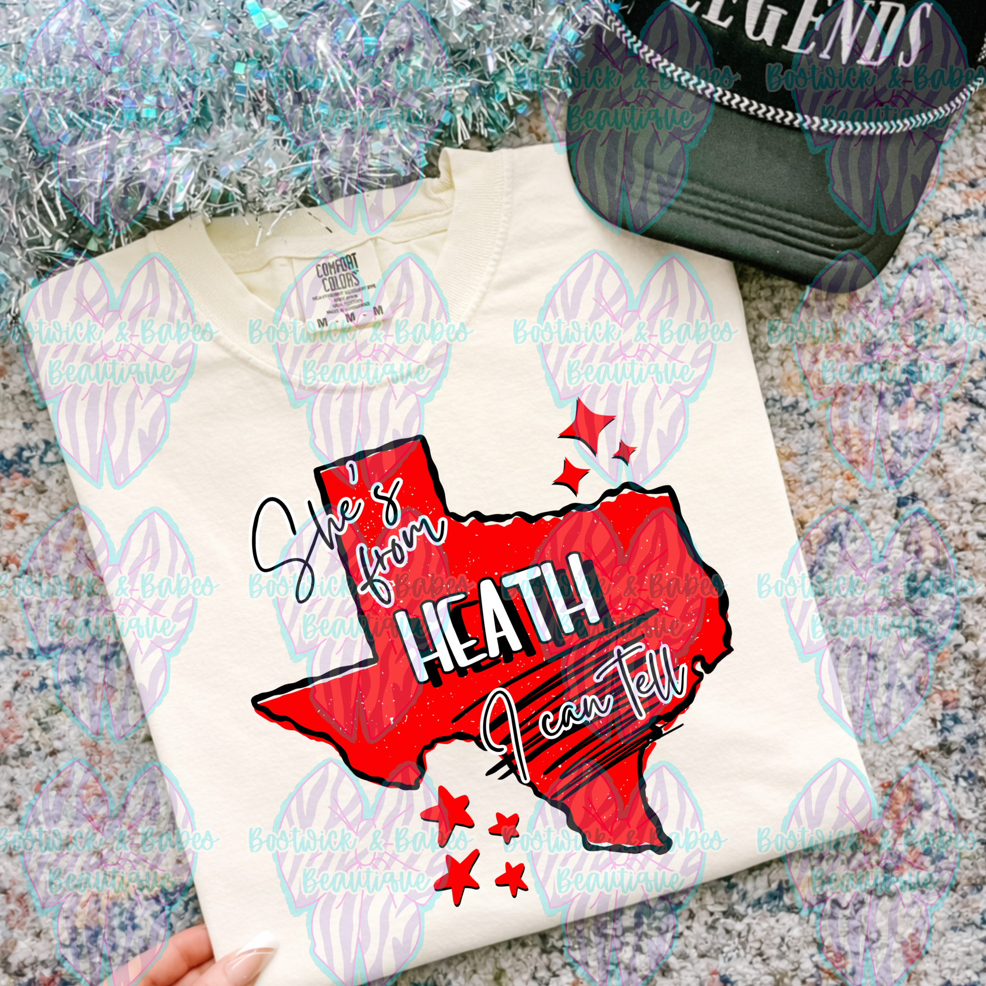 She’s From Heath I Can Tell Adult Tee