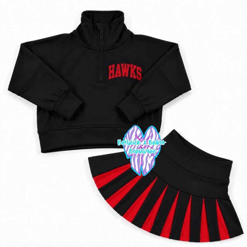 Hawks Scuba and Pleated Skirt Set