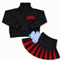 Hawks Scuba and Pleated Skirt Set