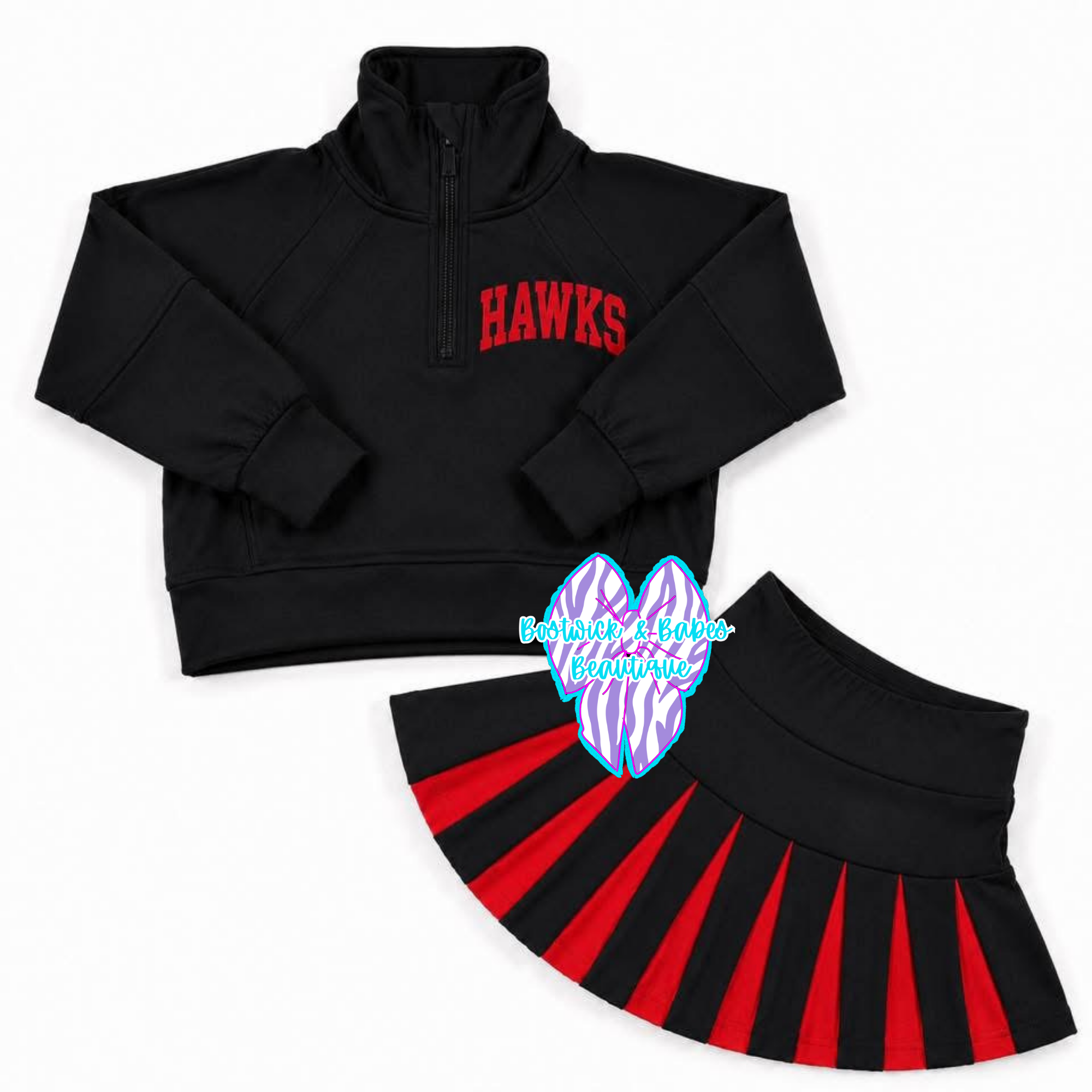 Hawks Scuba and Pleated Skirt Set